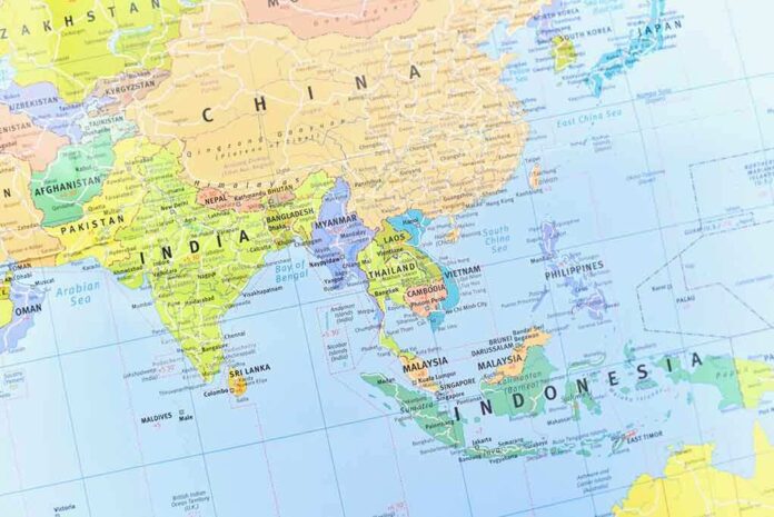 1104283160 featured image Map of South and Southeast Asia.