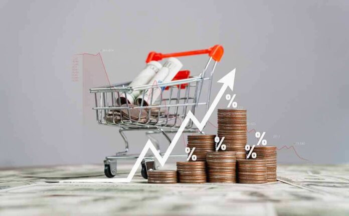 2138433907 featured image Shopping cart with coins and rising graph