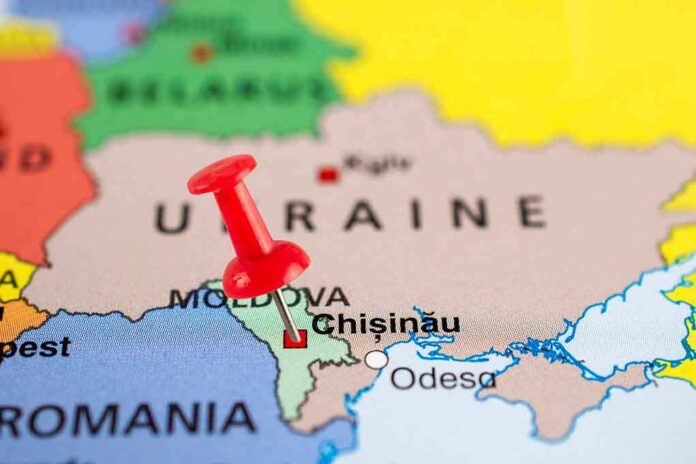 2220527947 featured image Red pin on map near Chișinău Moldova