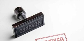 Revoked stamp