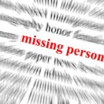 Innocent Father VINDICATED—Missing Mom Found Alive Text graphic highlighting missing person in red among blurred words