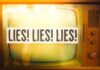 Dem Election Boss BUSTED Over Blatant CAMPAIGN LIE A vintage television displaying the words 'LIES LIES LIES'