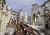 40 Officials DEAD — Iran’s Security Apparatus Crumbling Interior view of a destroyed building with collapsed arches and debris