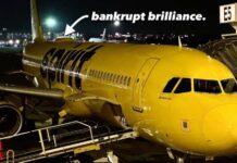 BANKRUPT BRILLIANCE: Spirit Airlines A321 BIG FRONT ...
