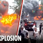 Watch: Huge explosion in New York as vehicle bursts into fireball