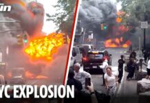 Watch: Huge explosion in New York as vehicle bursts into fireball