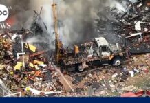Massive blast levels Dallas apartment complex after reported gas leak