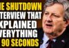 Senator John Kennedy Said The Quiet Part Out Loud About The DHS Shutdown Vote