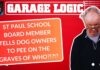 Parents Furious After Cemetery Dog-Pee Blast School Board member Chauntyll Allen advise dog owners to have their dogs pee on white Christians