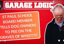 School Board member Chauntyll Allen advise dog owners to have their dogs pee on white Christians