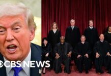Supreme Court arguments heat up over reach of Trump's presidential power