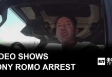 New video shows Tony Romo's arrest on suspicion of driving drunk