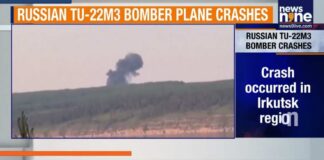 Russian Tu-22M3 Strategic Bomber Crashes in Siberia, All 4 Crew Eject Safely