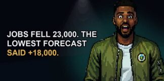 Jobs FELL 23,000. Every Forecast Missed. The Fed Said Nothing.