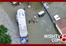 Historic flooding across the state of Indiana | August 15, 2026