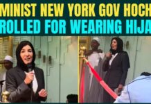 'Feminist In Hijab': NY Gov. Kathy Hochul Wears Hijab At Islamic Center, MAGA Erupts In Outrage
