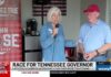 Candidate for Tennessee governor, John Rose, makes stop in Brentwood for primary election day