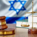 Supreme Court Snub Ignites Parental-Rights Fire Gavel and scales of justice with Israeli flag in background