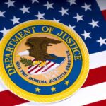 DOJ Moves First – Plot Stopped Cold Department of Justice seal on American flag background