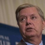 Lindsey Graham speaking at an event